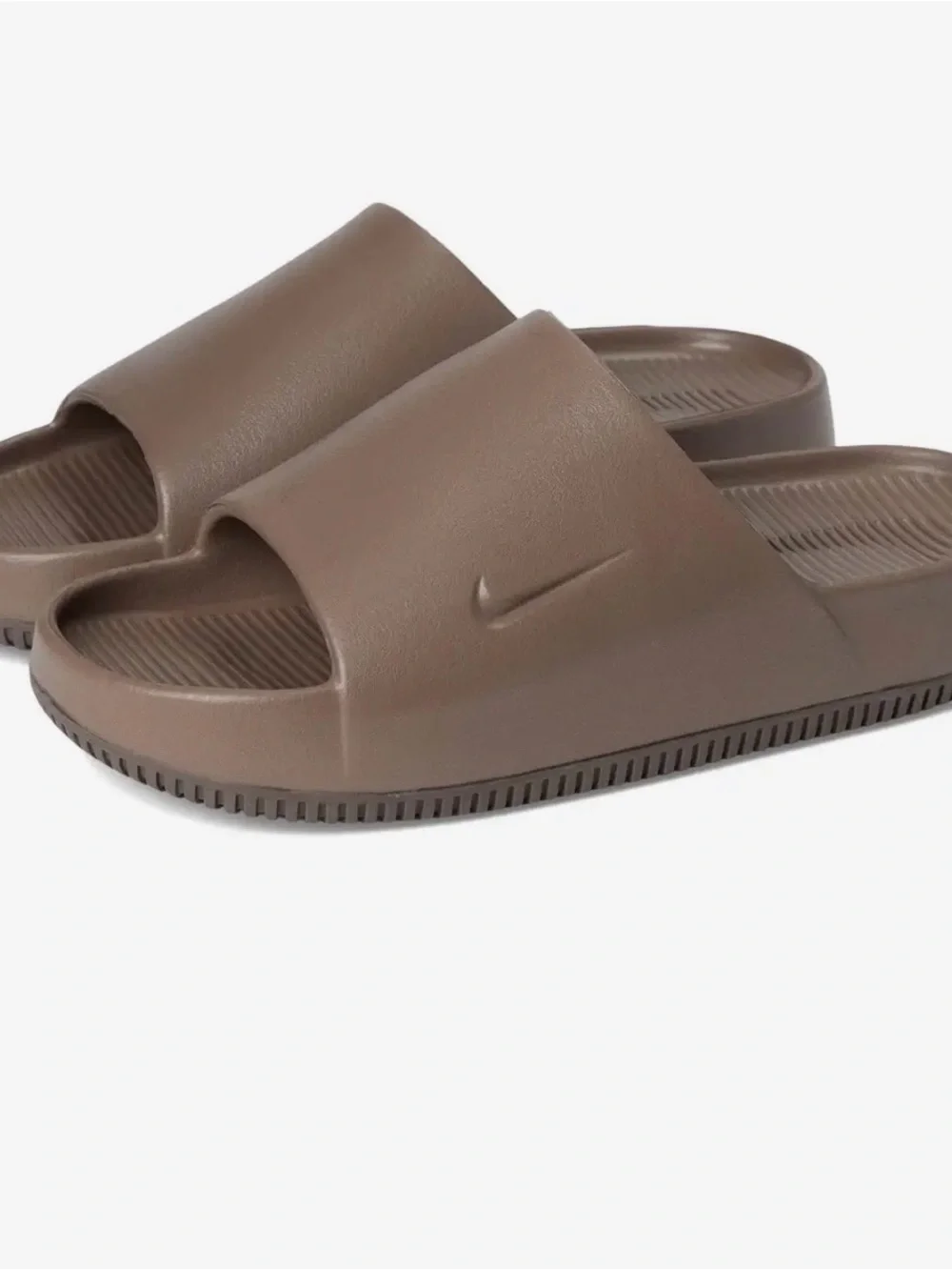 Nike Women’s Brown Slip-On Slide Sandals - Picture 1 of 7